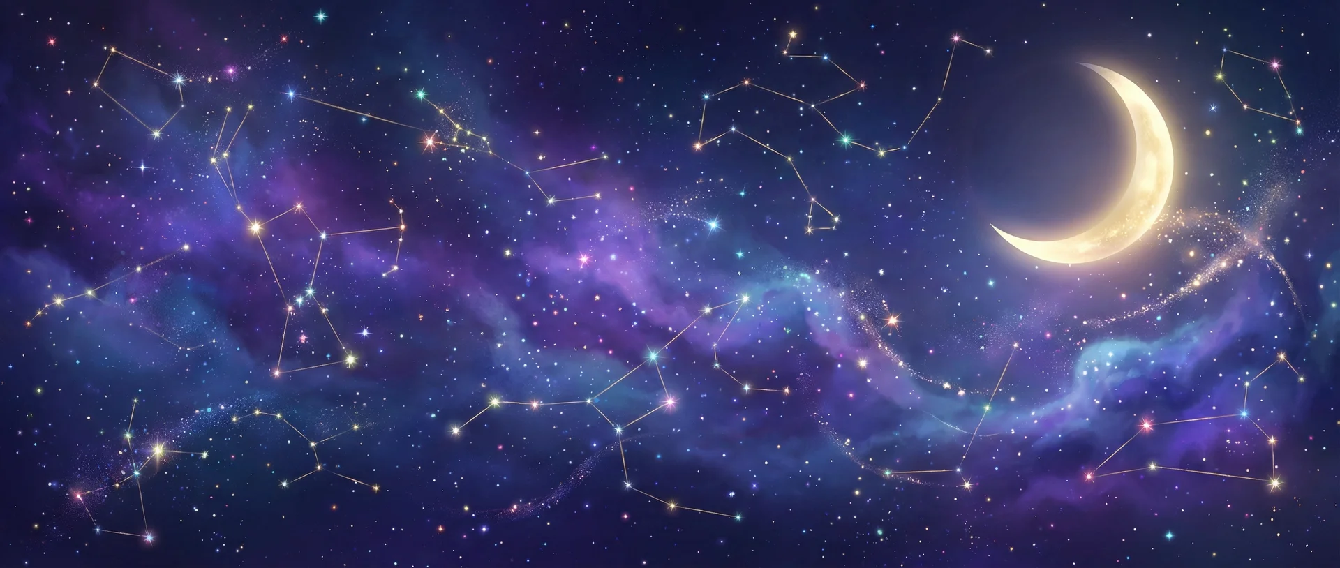 星空背景 - 玄女心经2 | 每日星座运势与塔罗占卜